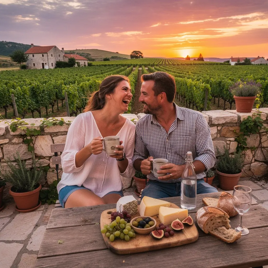 Zeleni čaj s mentom i limetom, ukrašen svježim listovima mente.